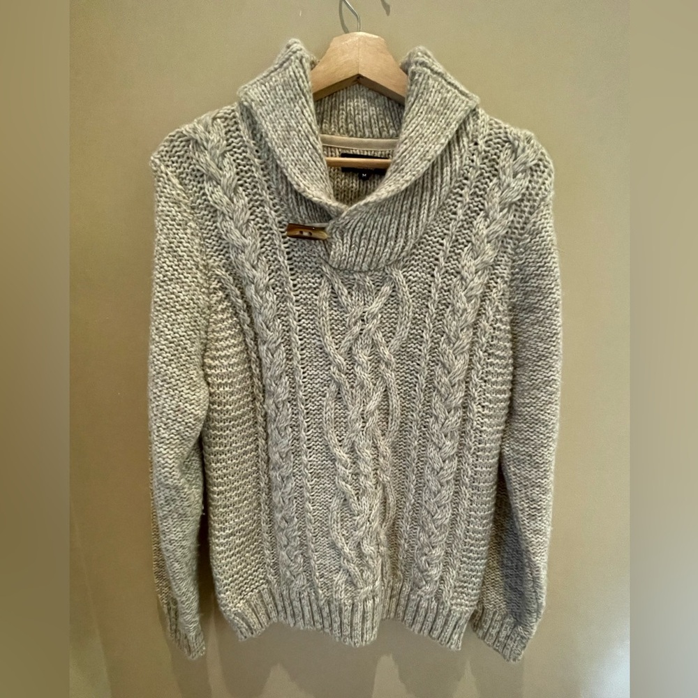 IMMAGINI Men’s Wool Blend Sweater Made in Italy